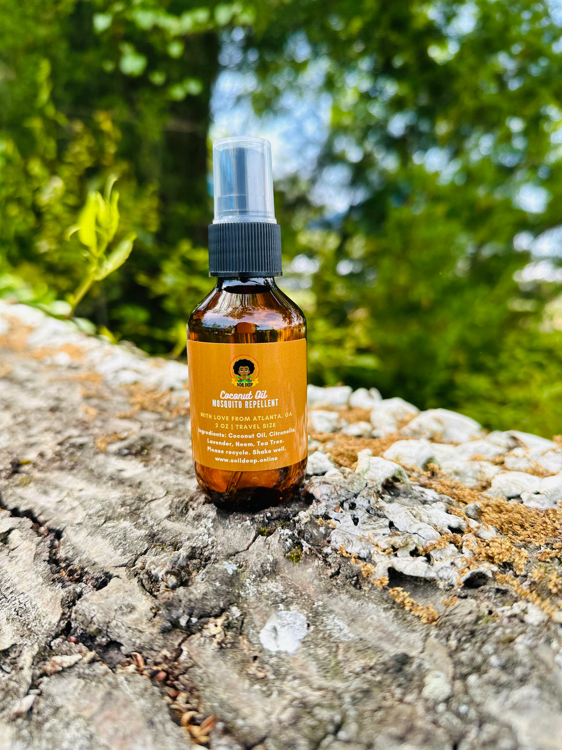 SoilDeep Coconut Oil Mosquito Repellent - Travel Size!