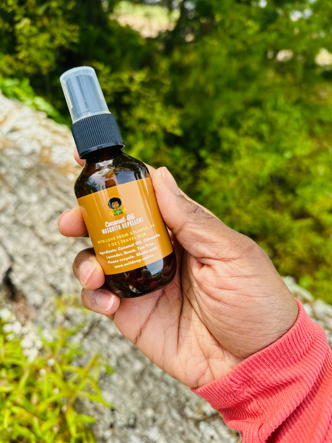 SoilDeep Coconut Oil Mosquito Repellent - Travel Size!